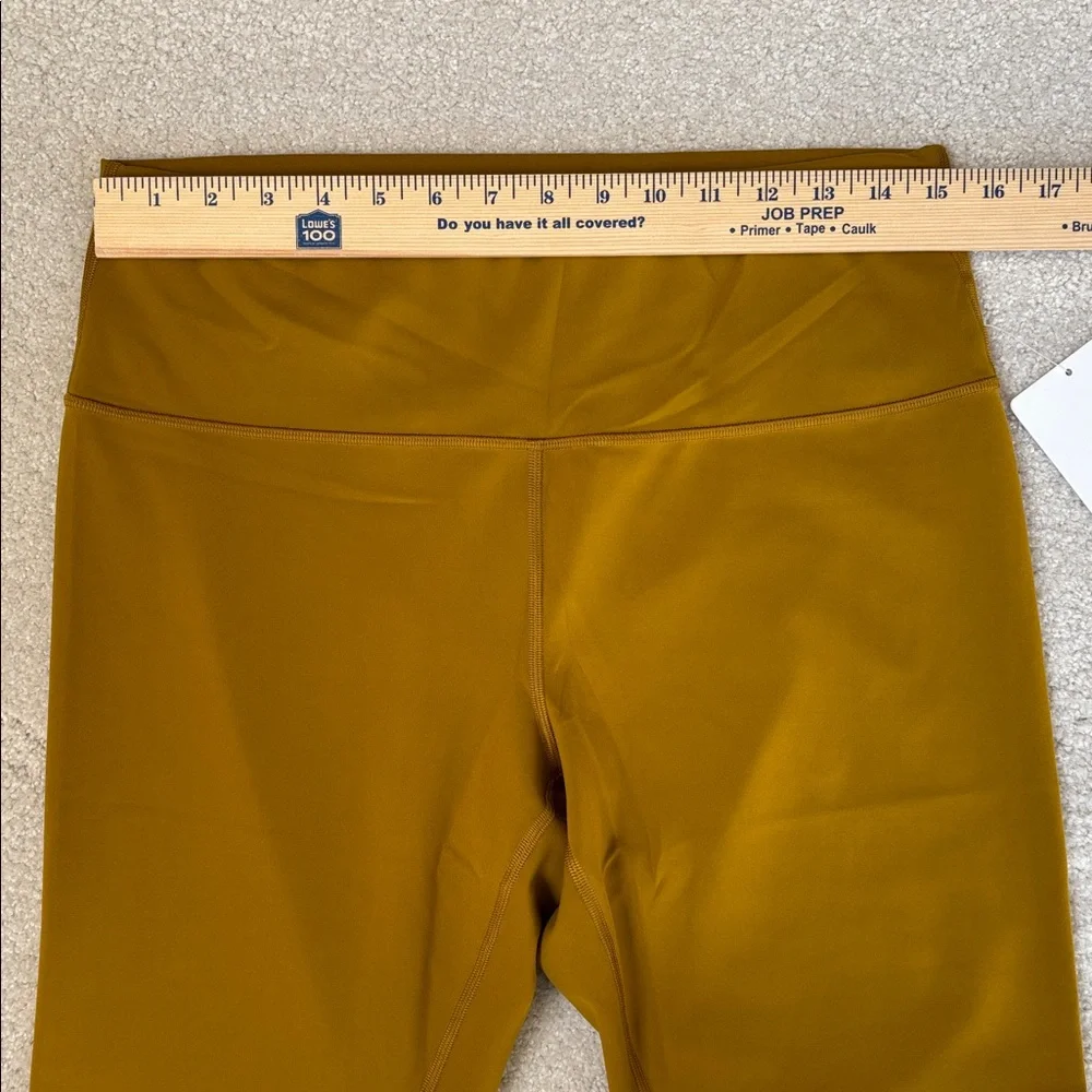 Lululemon Wunder Under Train High Rise 25” Leggings Gold Spice Workout Womens 14 - Picture 9 of 16